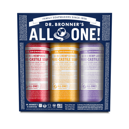 Dr. Bronner's Carnival Soap Gift Set