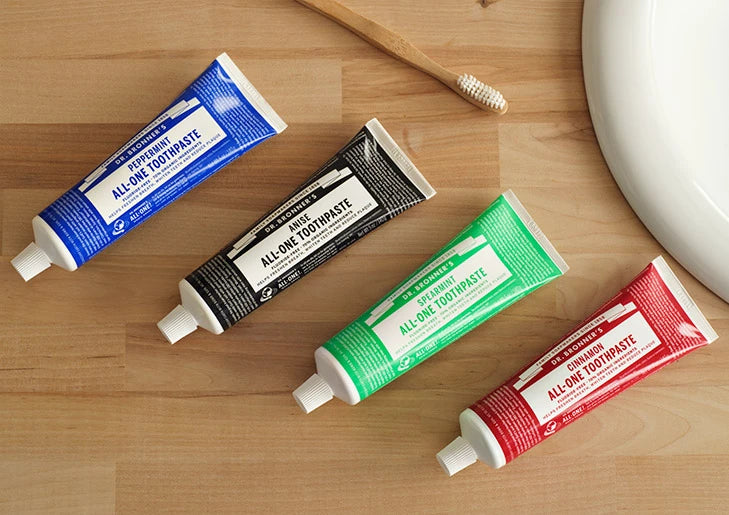 レア　スクエア　tooth paste ジャー Anise All-One Toothpaste | Dr. Bronner's Australia