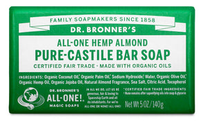 Almond - Pure-Castile Bar Soap