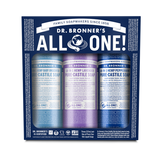 Dr. Bronner's Cosmic Classics Liquid Soap Multi Pack