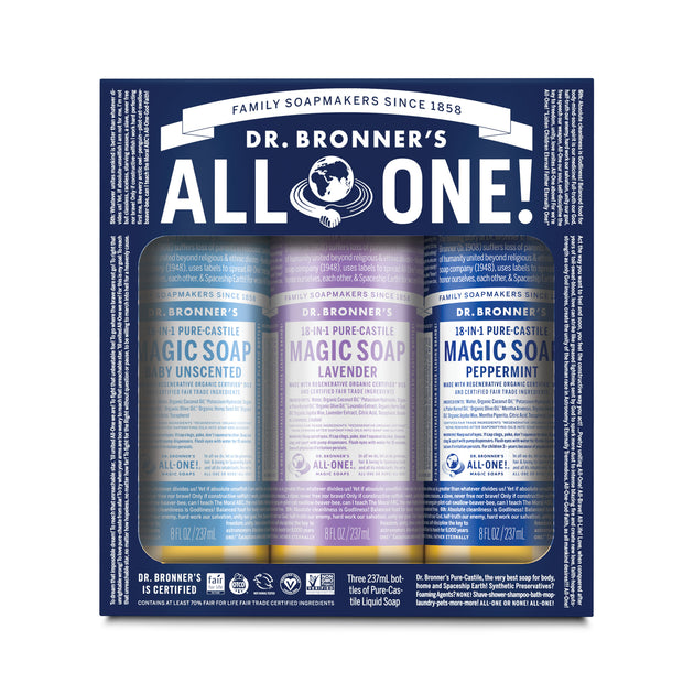Cosmic Classics Castile Soap Gift Set | Dr. Bronner's Australia