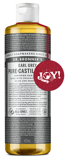 Earl Grey Limited Edition - Pure-Castile Liquid Soap