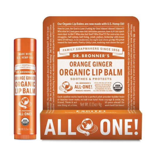 Orange Ginger - Organic Lip Balm
