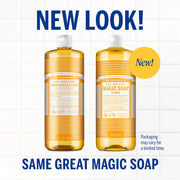Citrus Orange - Pure-Castile Liquid Soap