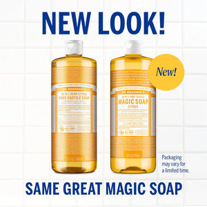 Citrus Orange - Pure-Castile Liquid Soap