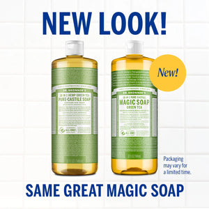 Green Tea - Pure-Castile Liquid Soap
