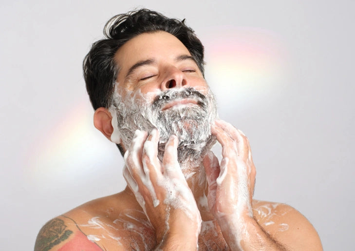 ORGANIC SHAVING SOAP Peppermint [7 oz]