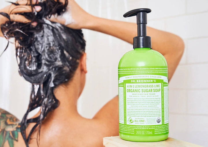 Scented with Organic Lemongrass Oil