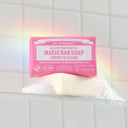 Cherry Blossom - Pure-Castile Magic Bar Soap