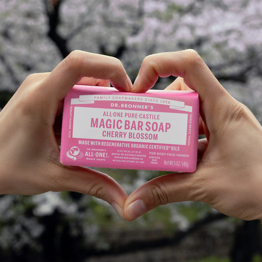 Cherry Blossom - Pure-Castile Magic Bar Soap