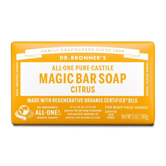Citrus - Pure-Castile Magic Bar Soap