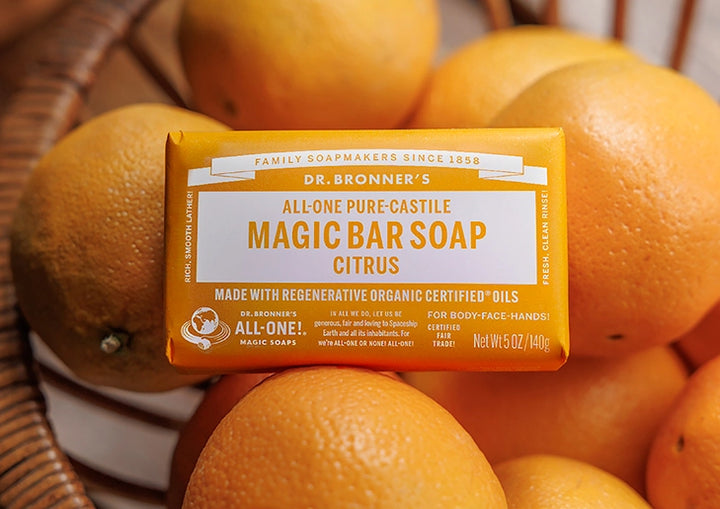 With Organic Orange, Lemon & Lime Oils for a Bright, Fruity Scent
