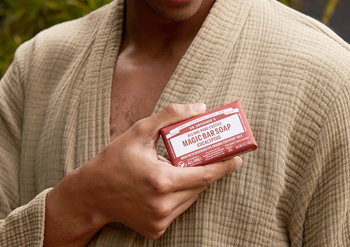 Scented with Organic Eucalyptus Oil