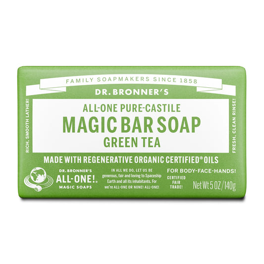 Green Tea - Pure-Castile Magic Bar Soap
