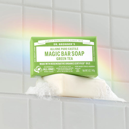 Green Tea - Pure-Castile Magic Bar Soap