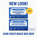 Peppermint - Pure-Castile Magic Bar Soap
