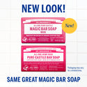 Rose - Pure-Castile Magic Bar Soap