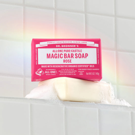 Rose - Pure-Castile Magic Bar Soap