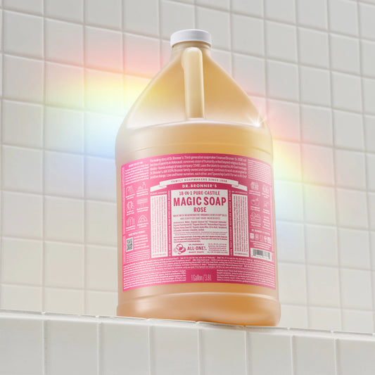 PURE-CASTILE LIQUID SOAP Rose [3.78l]