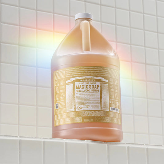 PURE-CASTILE LIQUID SOAP Sandalwood Jasmine [3.78l]