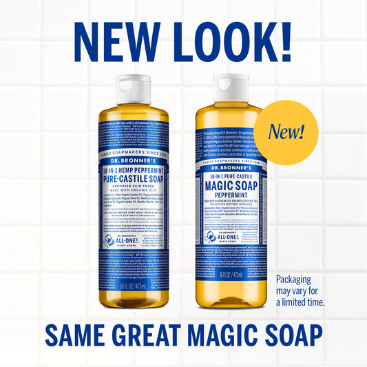 Peppermint - Pure-Castile Magic Soap