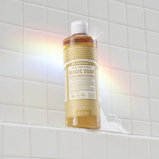 PURE-CASTILE LIQUID SOAP Sandalwood Jasmine [473ml]