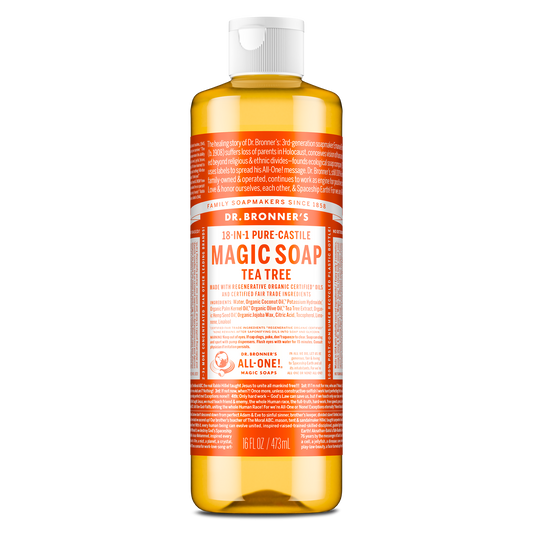 PURE-CASTILE LIQUID SOAP Tea Tree [473ml]