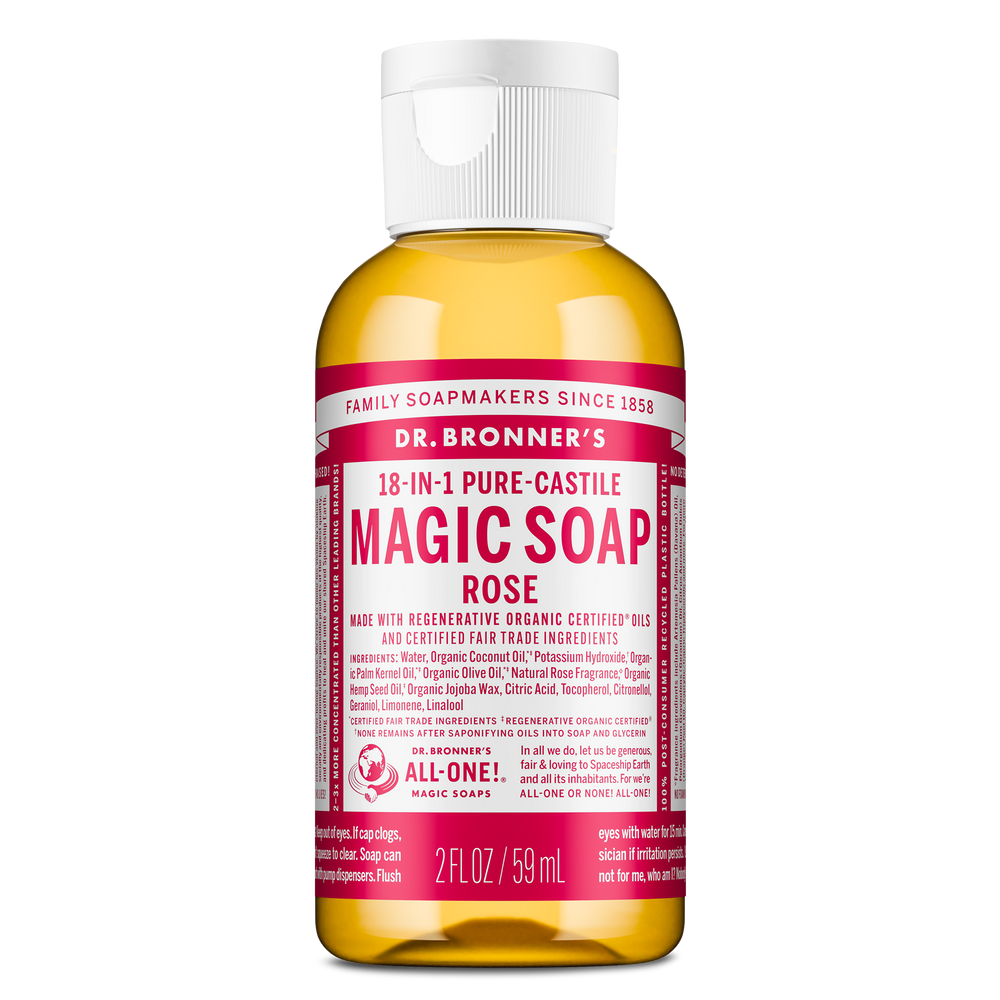 PURE-CASTILE LIQUID SOAP Rose [59ml]