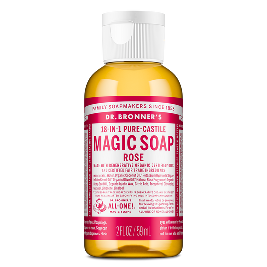 PURE-CASTILE LIQUID SOAP Rose [59ml]