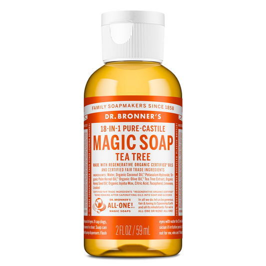 PURE-CASTILE LIQUID SOAP Tea Tree [59ml]