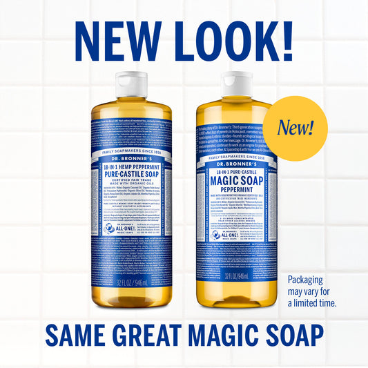 Peppermint - Pure-Castile Magic Soap