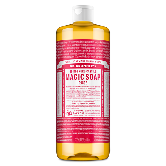 PURE-CASTILE LIQUID SOAP Rose [946ml]