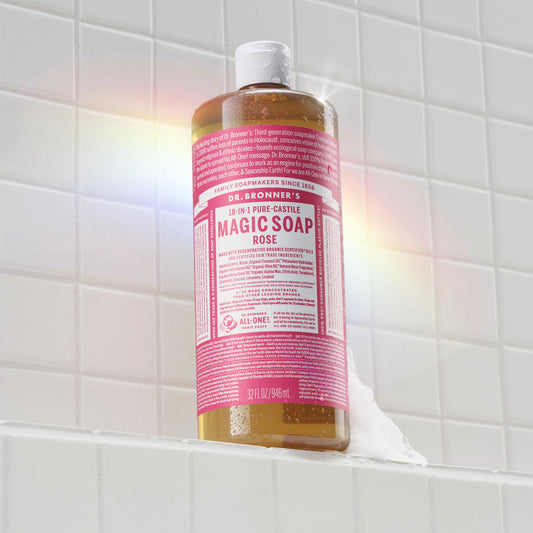 PURE-CASTILE LIQUID SOAP Rose [946ml]