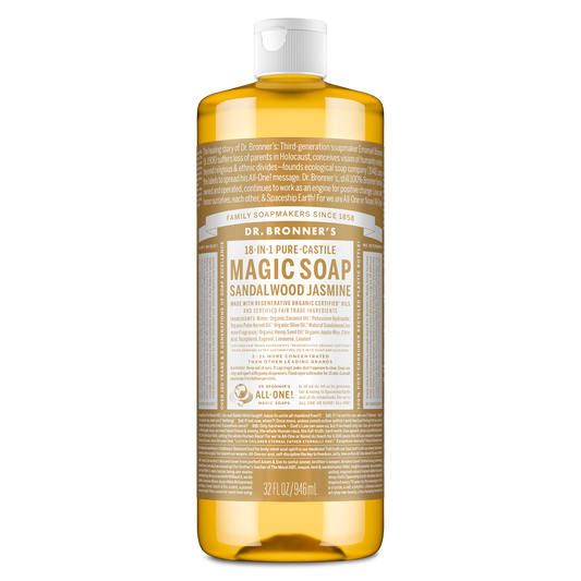 PURE-CASTILE LIQUID SOAP Sandalwood Jasmine [946ml]