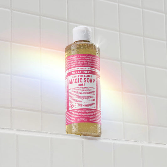 PURE-CASTILE LIQUID SOAP Rose [237ml]