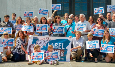 2012 to 2013 - GMO labeling throwdown! Dr. Bronner’s partners with coalition of parent, consumer, health and environmental groups to demand labeling of genetically engineered foods.