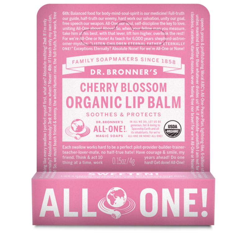 Dr. Bronner's Cherry Blossom Lip Balm