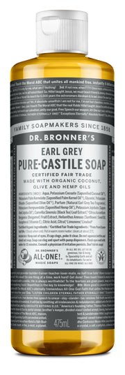 Earl Grey Limited Edition - Pure-Castile Liquid Soap