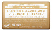 Sandalwood Jasmine - Pure-Castile Bar Soap