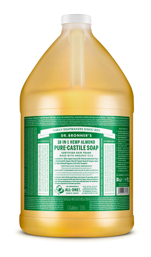 Almond - Pure-Castile Liquid Soap