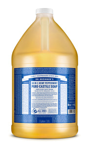 Dr. Bronner's Peppermint Liquid Soap Bulk Bottle
