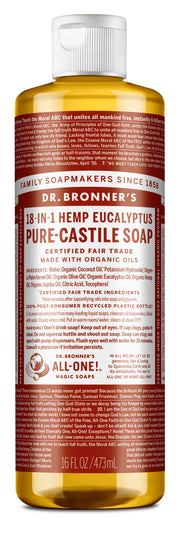 Eucalyptus - Pure-Castile Liquid Soap