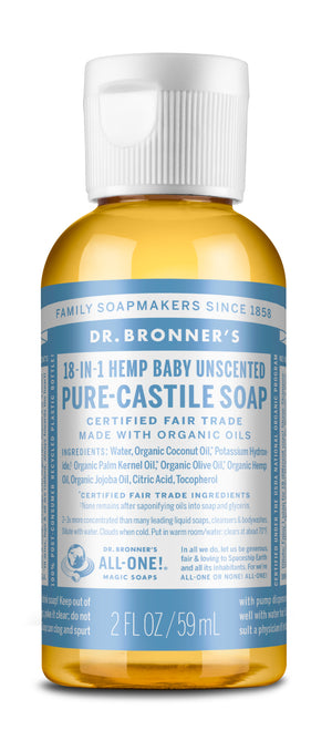 Baby Unscented - Pure-Castile Liquid Soap