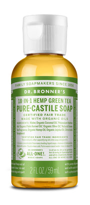 Dr. Bronner's Green Tea Liquid Soap 