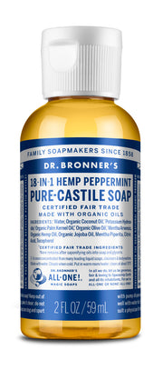 Dr. Bronner's Peppermint Liquid Soap 