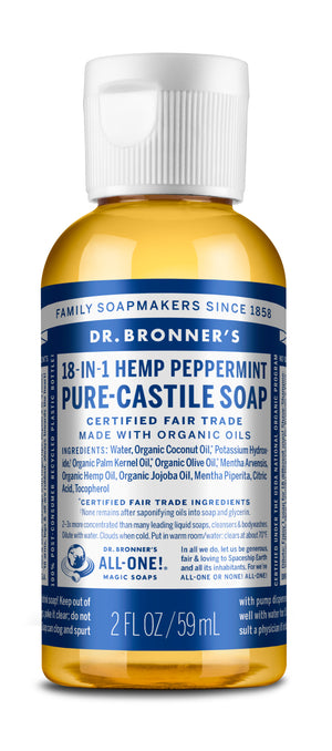 Peppermint - Pure-Castile Liquid Soap