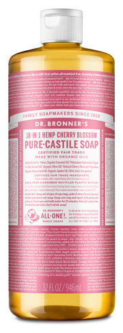 Dr. Bronner's Cherry Blossom Liquid Soap