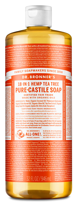 Tea Tree - Pure-Castile Liquid Soap