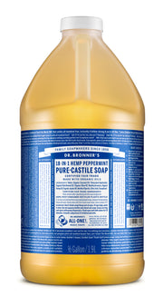 Peppermint - Pure-Castile Liquid Soap