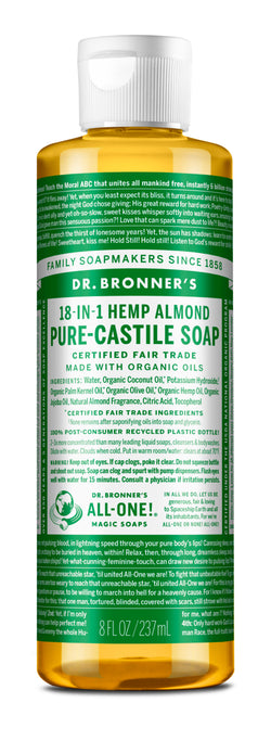 Almond - Pure-Castile Liquid Soap